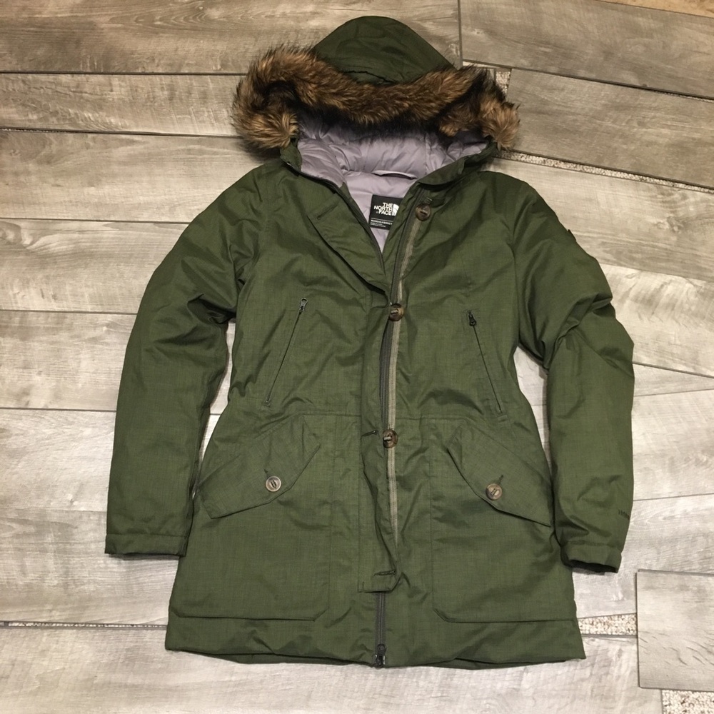 Women's The North Face Mauna Kea Parka Faux Fur Hooded Goose Down Jacket Medium